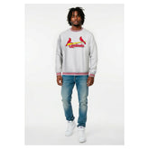 St. Louis Cardinals Champion Reverse Weave Sweatshirt - Heather Gray