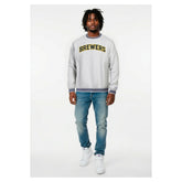 Milwaukee Brewers Champion Reverse Weave Sweatshirt - Heather Gray