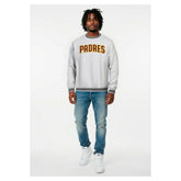 San Diego Padres Champion Reverse Weave Sweatshirt - Heather Gray