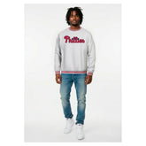 Philadelphia Phillies Champion Reverse Weave Sweatshirt - Grey Heather