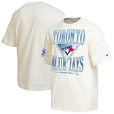 Toronto Blue Jays Champion Traditions Two Locations T-Shirt - Cream