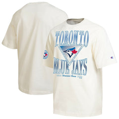 Toronto Blue Jays Champion Traditions Two Locations T-Shirt - Cream