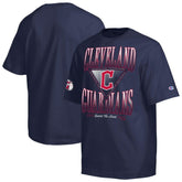 Cleveland Guardians Champion Traditions Two Locations T-Shirt - Navy