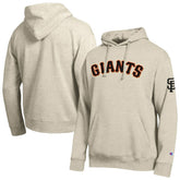 San Francisco Giants Champion All Star Chenille Patch Hoodie - Oatmeal