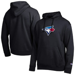 Toronto Blue Jays Champion All Star Embroidered Logo Hoodie - Black