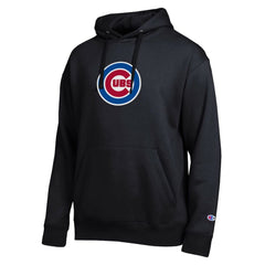 Chicago Cubs Champion All Star Embroidered Logo Hoodie - Black