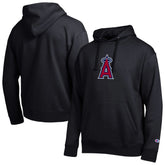 Los Angeles Angels Champion All Star Embroidered Logo Hoodie - Black
