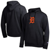Detroit Tigers Champion All Star Embroidered Logo Hoodie - Black