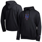 New York Mets Champion All Star Embroidered Logo Hoodie - Black
