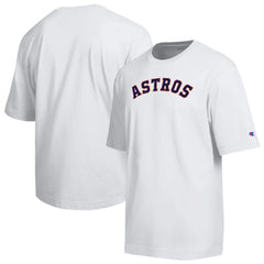 Houston Astros Champion All Star Arched Chenille Wordmark T-Shirt - White