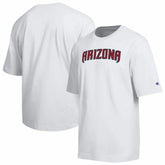 Arizona Diamondbacks Champion All Star Arched Chenille Wordmark T-Shirt - White
