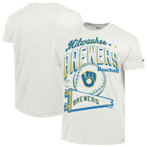 Milwaukee Brewers Champion Winning Tradition Cooperstown Tri-Blend T-Shirt - White
