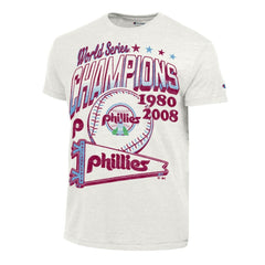 Philadelphia Phillies Champion Winning Tradition Cooperstown Tri-Blend T-Shirt - White