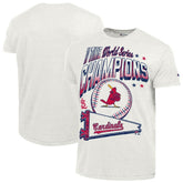 St. Louis Cardinals Champion Winning Tradition Cooperstown Tri-Blend T-Shirt - White