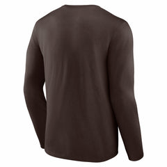 Cleveland Browns Hustle Long Sleeve T-Shirt - Brown for sale