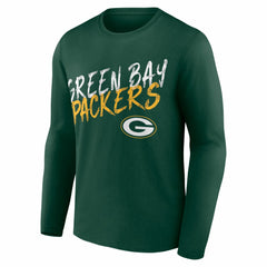 Green Bay Packers Hustle Long Sleeve T-Shirt - Green discount