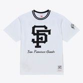 San Francisco Giants Cooperstown Collection Arctic T-Shirt - White | Mitchell & Ness