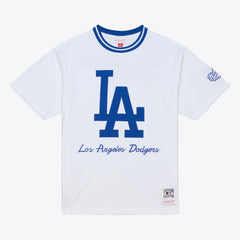 Los Angeles Dodgers Cooperstown Collection Arctic T-Shirt - White | Mitchell & Ness