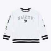 San Francisco Giants Arctic Fleece Sweatshirt - White | Mitchell & Ness