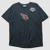 Arizona Cardinals Reebok 2009 T-shirt - Black Vintage on sale
