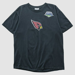 Arizona Cardinals Reebok 2009 T-shirt - Black Vintage on sale