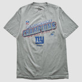 New York Giants Reebok 2011 T-shirt - Heather Gray Vintage discount