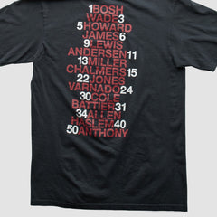 Miami Heat 2013 T-shirt - Black Vintage | Adidas outlet