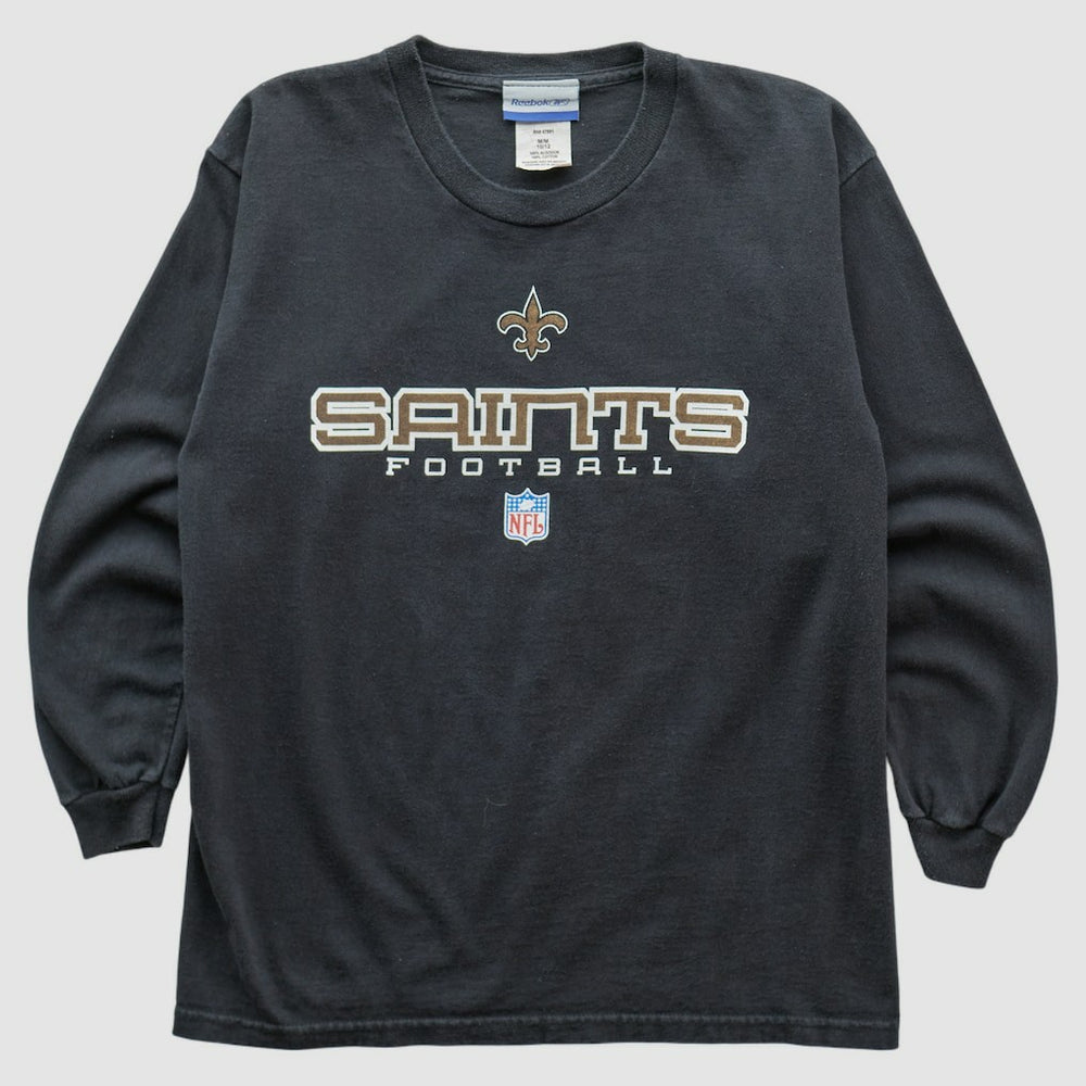 New Orleans Saints Reebok 2000s Pullover Sweatshirt - Black Vintage cheap