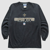 New Orleans Saints Reebok 2000s Pullover Sweatshirt - Black Vintage cheap