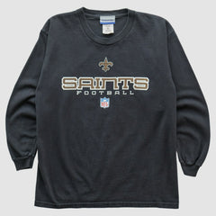 New Orleans Saints Reebok 2000s Pullover Sweatshirt - Black Vintage cheap