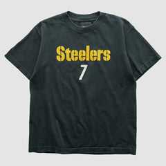 Pittsburgh Steelers Reebok 2000s T-shirt - Black Vintage on sale