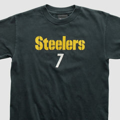Pittsburgh Steelers Reebok 2000s T-shirt - Black Vintage on sale