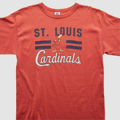 St. Louis Cardinals Logo 7 1989 T-shirt - Red Vintage