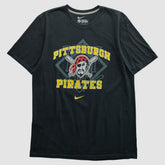 Pittsburgh Pirates 2010s T-shirt - Black Vintage | Nike