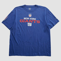 New York Giants Reebok 2000s T-shirt - Blue Vintage on sale