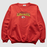 Kansas City Chiefs Logo Athletic 90s Sweatshirt - Red Vintage discount