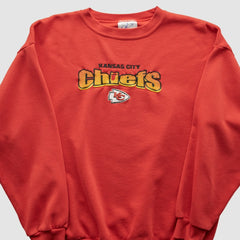 Kansas City Chiefs Logo Athletic 90s Sweatshirt - Red Vintage discount