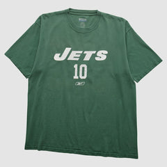 New York Jets Reebok 2000s T-shirt - Green Vintage discount