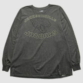 Jacksonville Jaguars NFL 2000s Long Sleeve T-shirt - Dark Heather Gray Vintage outlet