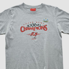 Tampa Bay Buccaneers Reebok 2003 T-shirt - Heather Gray Vintage cheap
