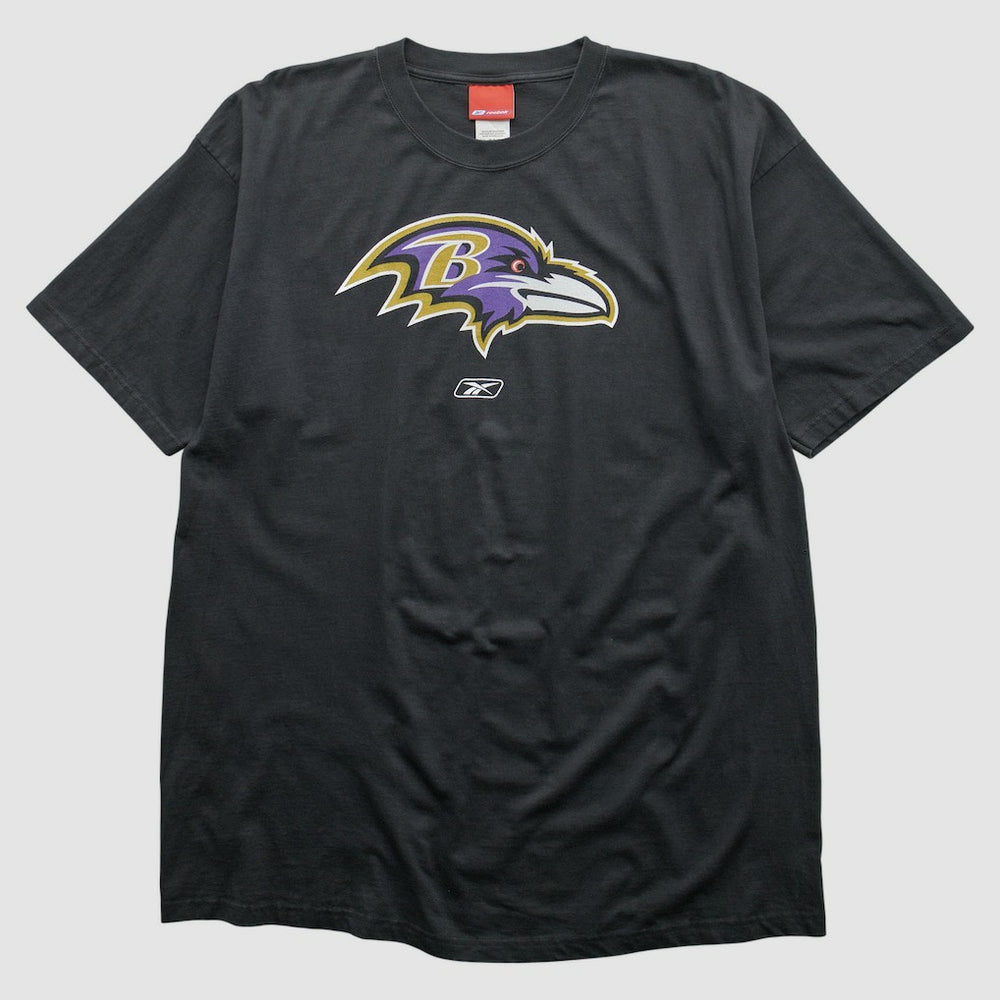Baltimore Ravens Reebok 2000s T-shirt - Black Vintage discount