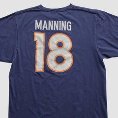 Denver Broncos Reebok 2000s T-shirt - Navy Vintage sale
