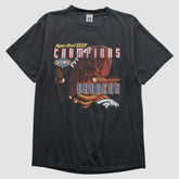 Denver Broncos Logo Athletic 1998 T-shirt - Black Vintage online
