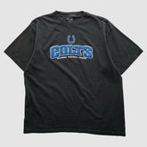 Indianapolis Colts Reebok 2000s T-shirt - Black Vintage for sale