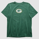 Green Bay Packers Reebok 2000s T-shirt - Green Vintage discount