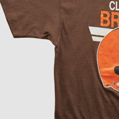 Cleveland Browns 80s T-shirt - Brown Vintage on sale