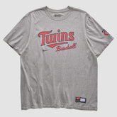 Minnesota Twins 2010s T-shirt - Heather Gray Vintage | Nike