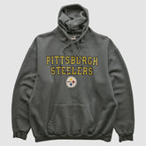 Pittsburgh Steelers NFL 2000s Hooded Sweatshirt - Black Vintage discount