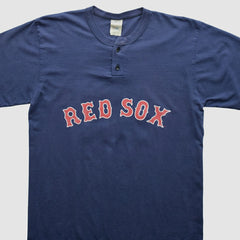 Boston Red Sox Majestic 90s T-shirt - Navy Vintage