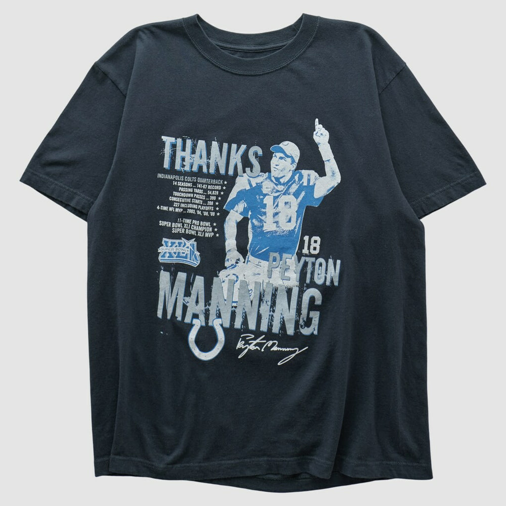 Indianapolis Colts Reebok 2008 T-shirt - Navy Vintage outlet